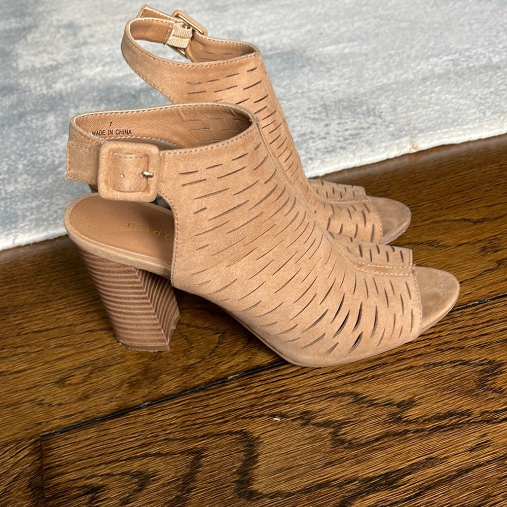 Madden Girl heeled sandals.